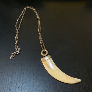 Fake Claw Necklace